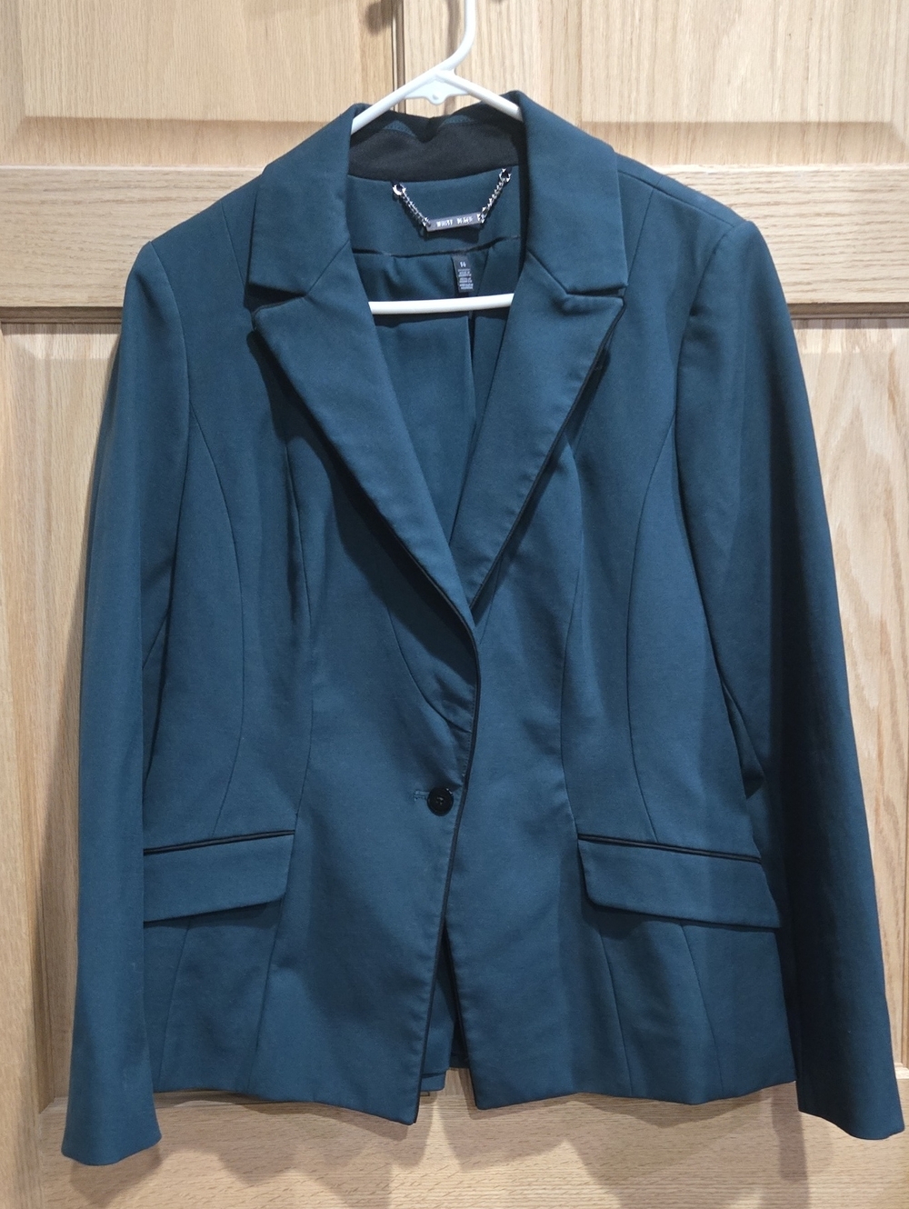 White House Black Market Forest Green Blazer 14